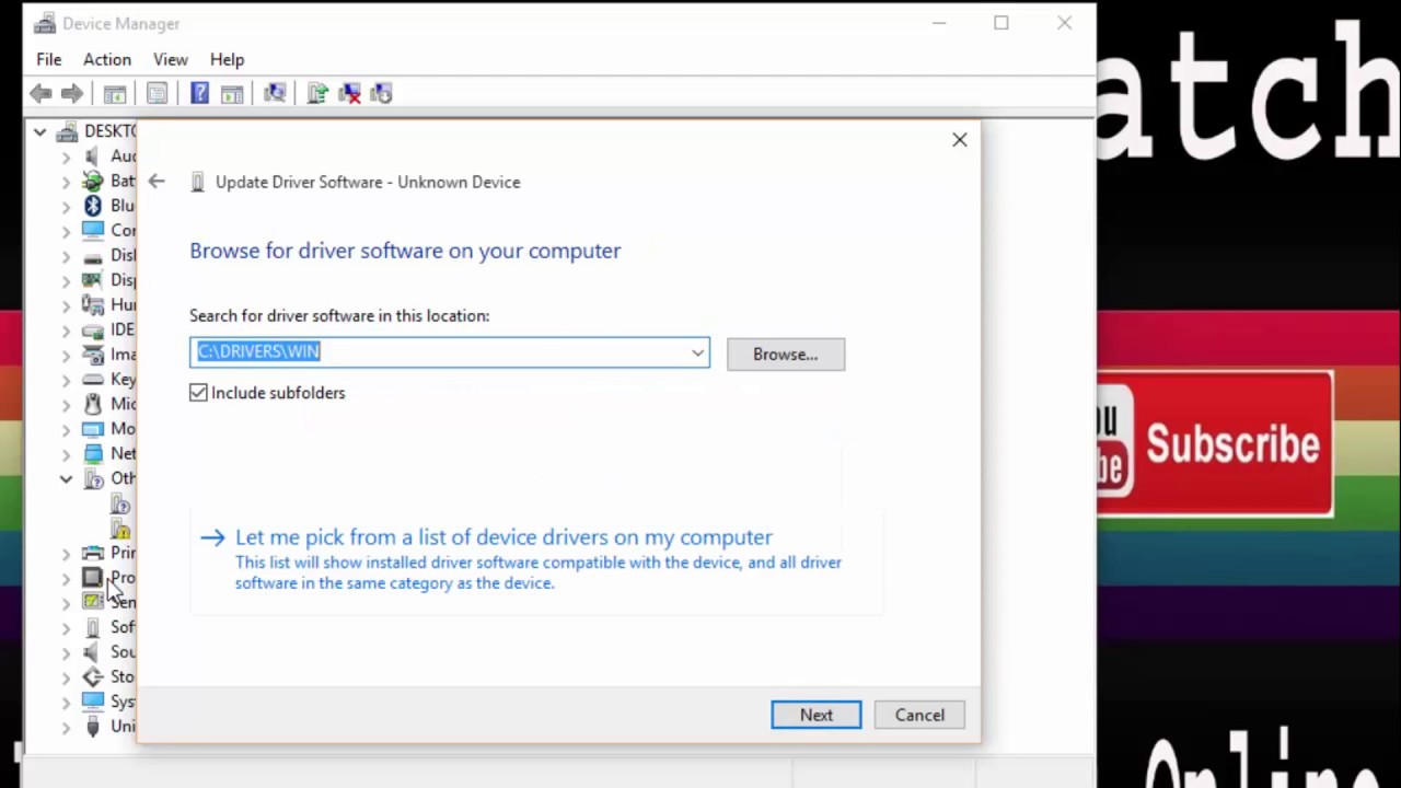 nss usb driver installation free download